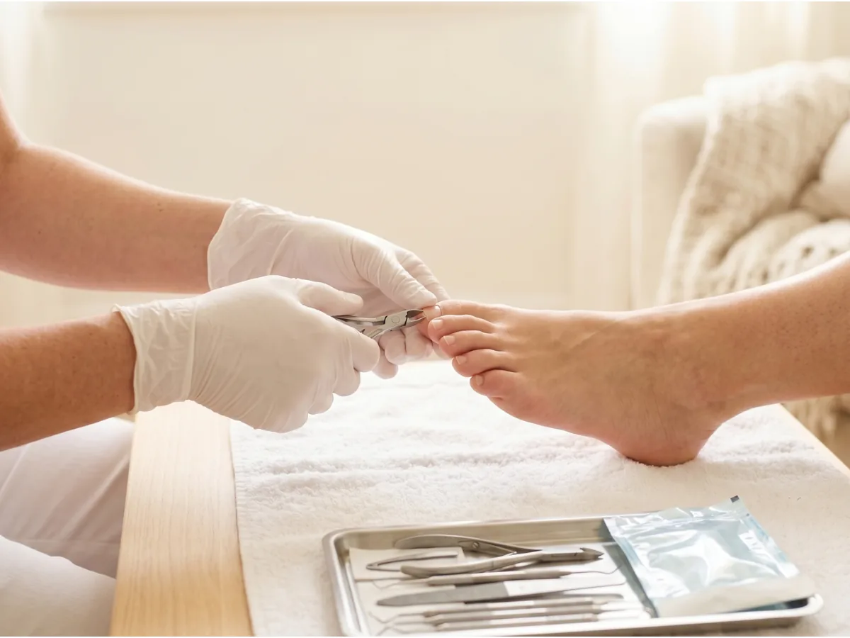Servicio profesional de podología domiciliaria